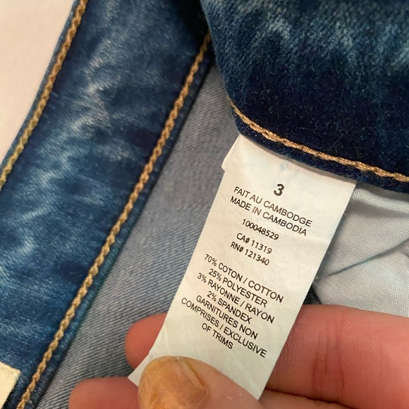 NWT- stretch high rise jeggings - Picture 4 of 6